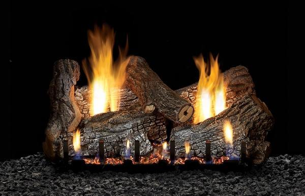 CHIMENEA DE LEÑOS 24'' SASSAFRAS DE GAS SIN VENTILACION EMPIRE - GRUPODONPEDRO