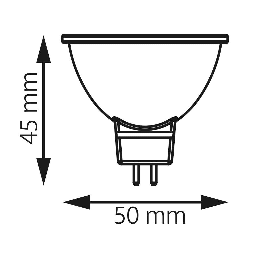 Foco Led MR16-LED/3W/65H - GRUPODONPEDRO