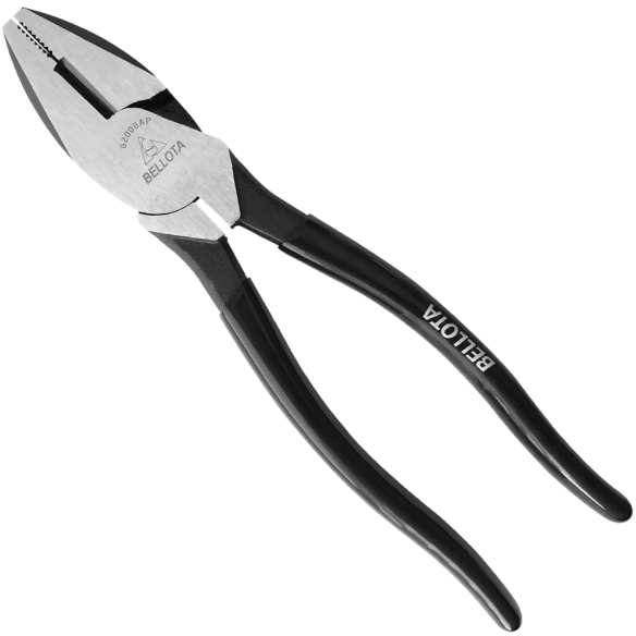 Pinza de electricista alta palanca 8'' bellota