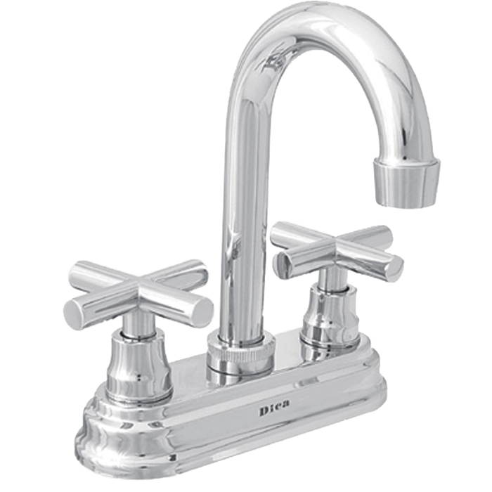 Mezcladora ecologica de 4'' tipo bar con manerales de cruceta Dica 4061