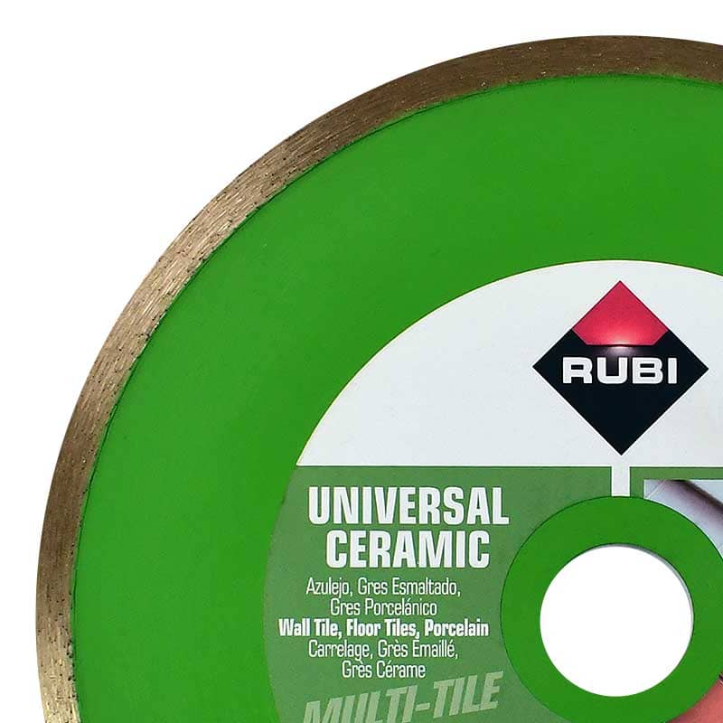 Disco diamante corte ceramica rubi cev pro 200mm