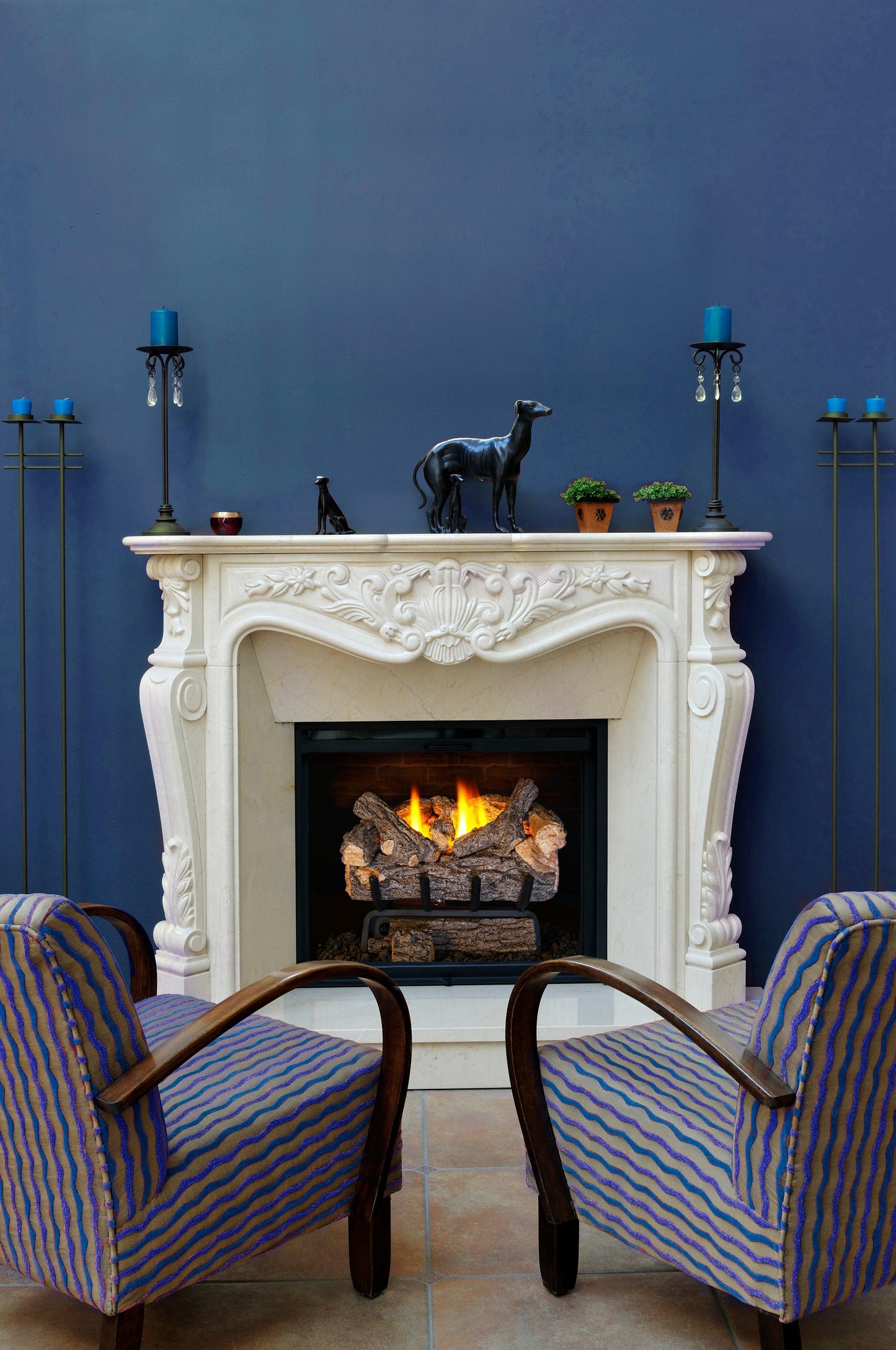 CHIMENEA SIN VENTILACION G8 DE 16, 20 Y 24 PULGADAS PETERSON - GRUPODONPEDRO