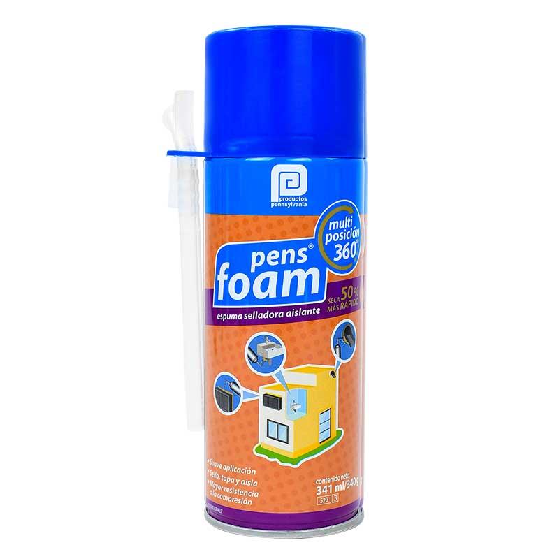 ESPUMA SELLADORA PENNSYLVANIA AMARILLO 341ML - GRUPODONPEDRO