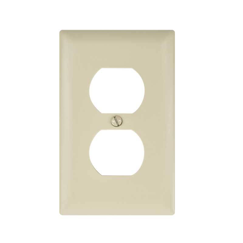 Placa de plastico duplex legrand tp8-i de nylon Bticino