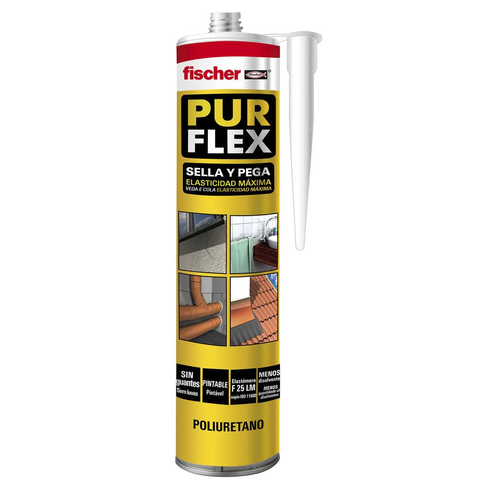 Sellador profesional purflex 310ml gris