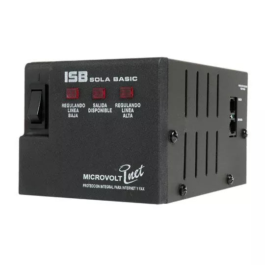 Regulador microvolt 4 contactos 1200w Solabasic