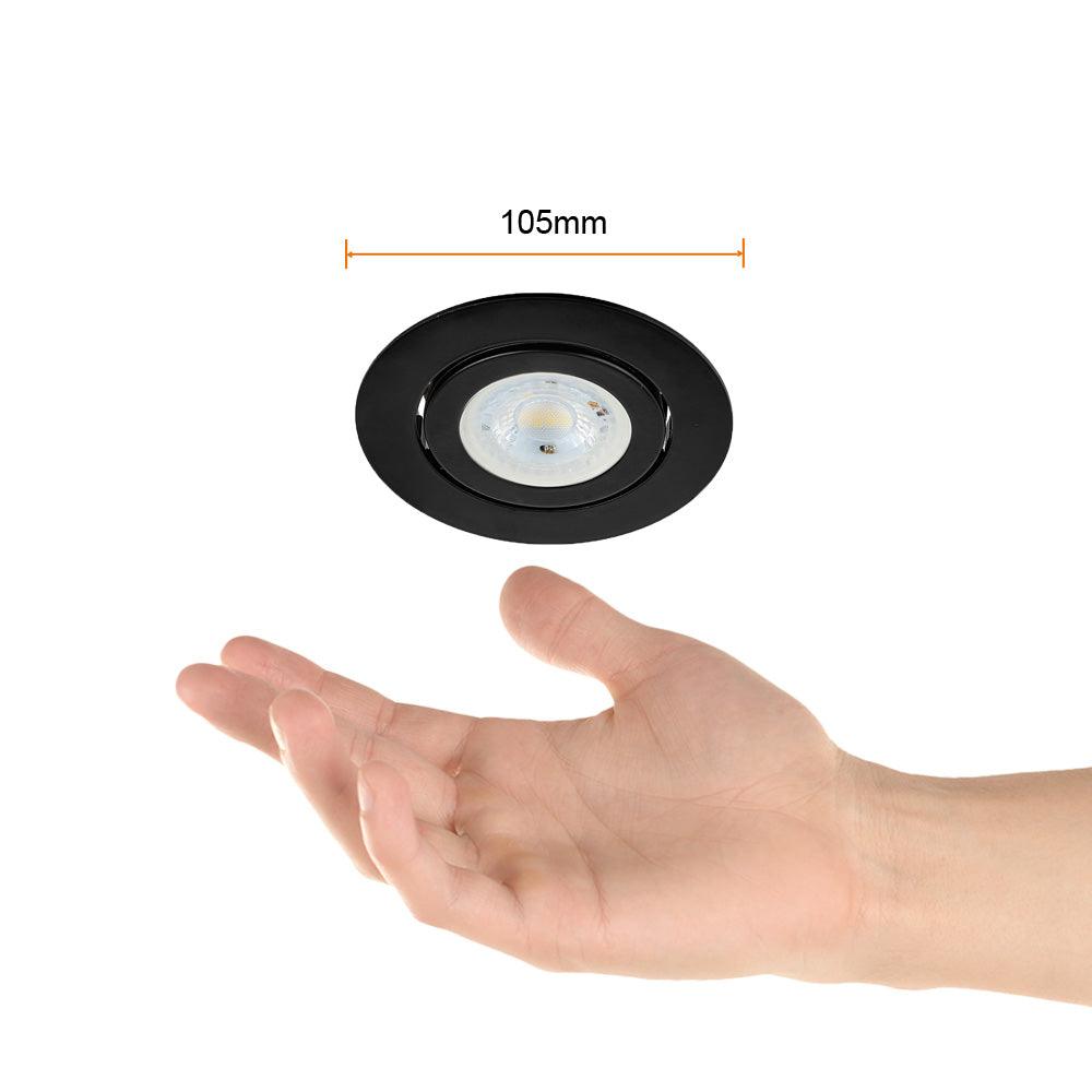 EMPOTRADO DIRIGIBLE APRICA 50W - NEGRO - GRUPODONPEDRO