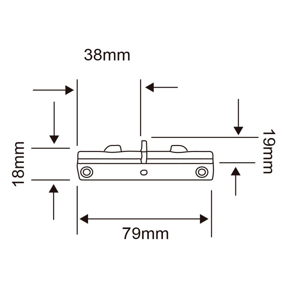 Conector recto YS-I/B - GRUPODONPEDRO