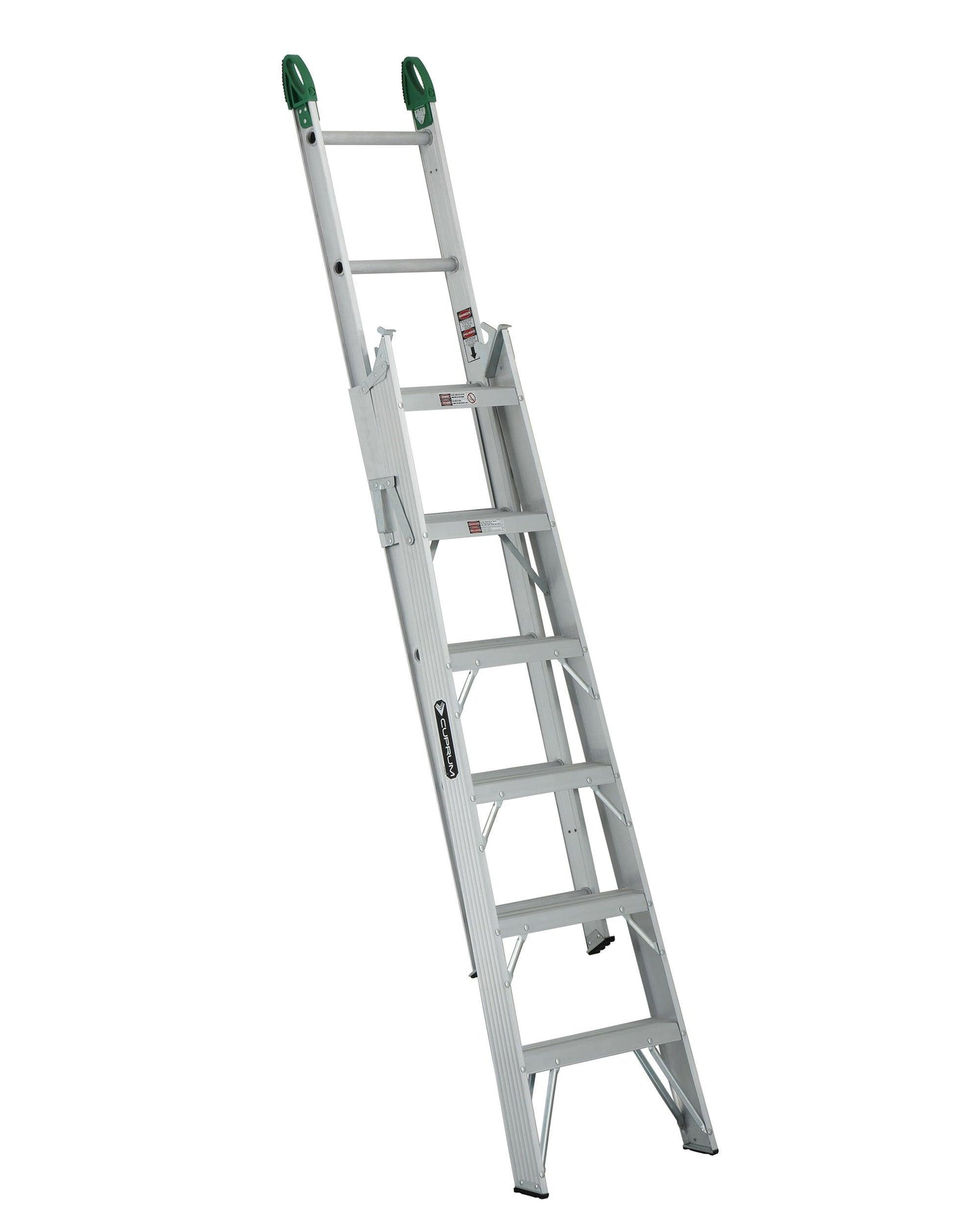 ESCALERA CONVERTIBLE DE ALUMINIO - 13 PELDAÑOS - GRUPODONPEDRO