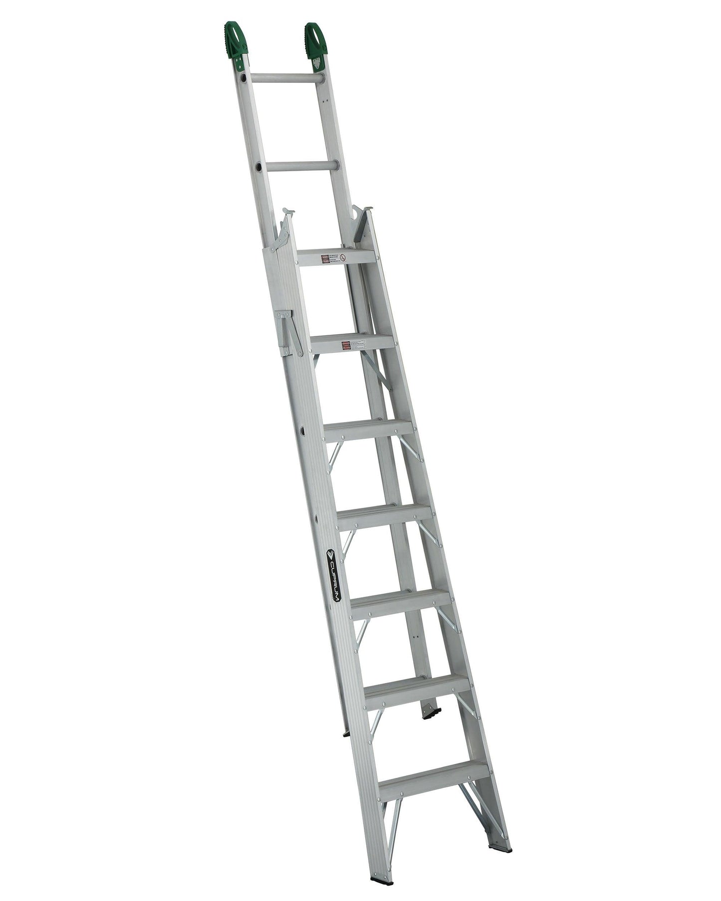 ESCALERA CONVERTIBLE DE ALUMINIO - 15 PELDAÑOS - GRUPODONPEDRO