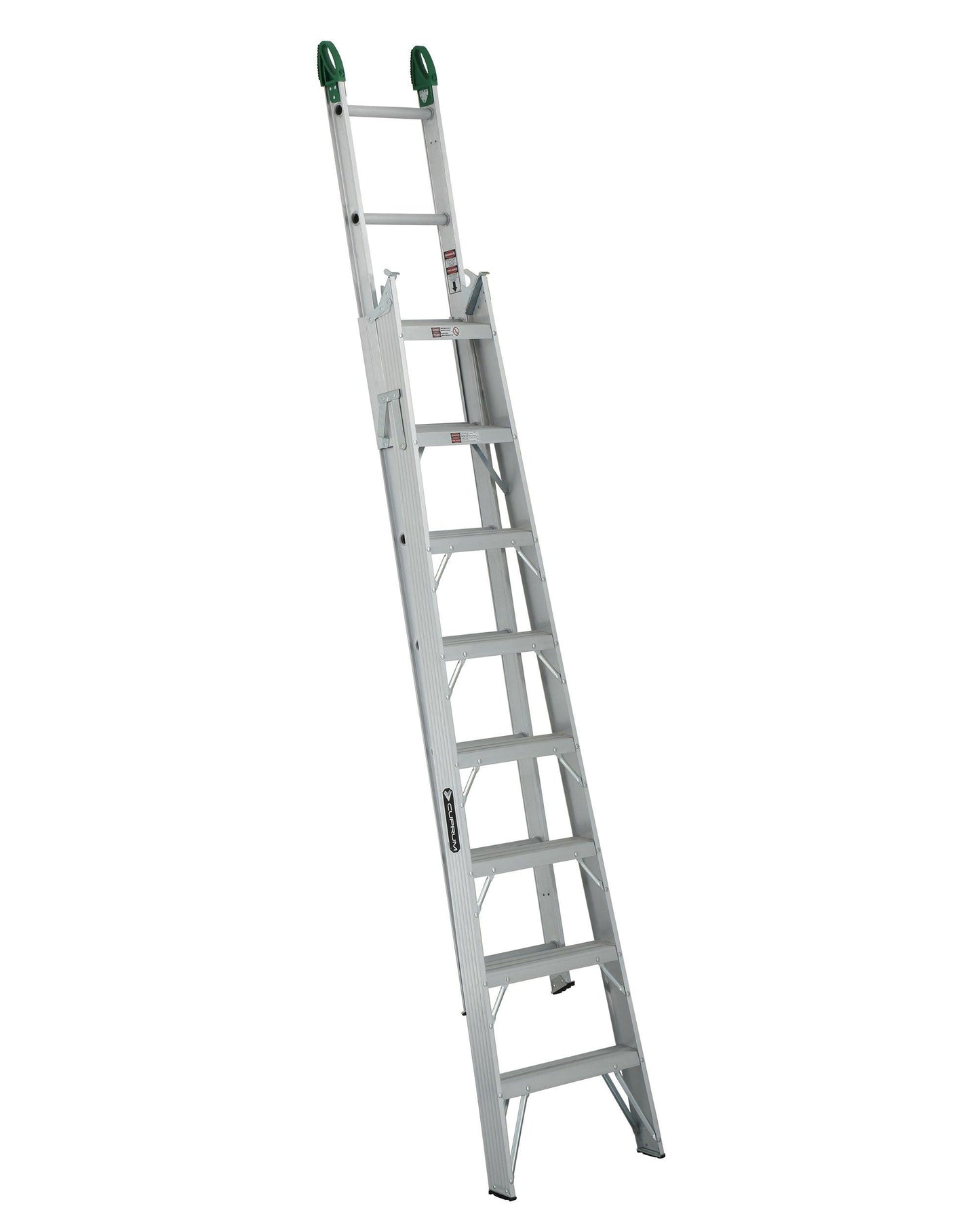 ESCALERA CONVERTIBLE DE ALUMINIO - 17 PELDAÑOS - GRUPODONPEDRO