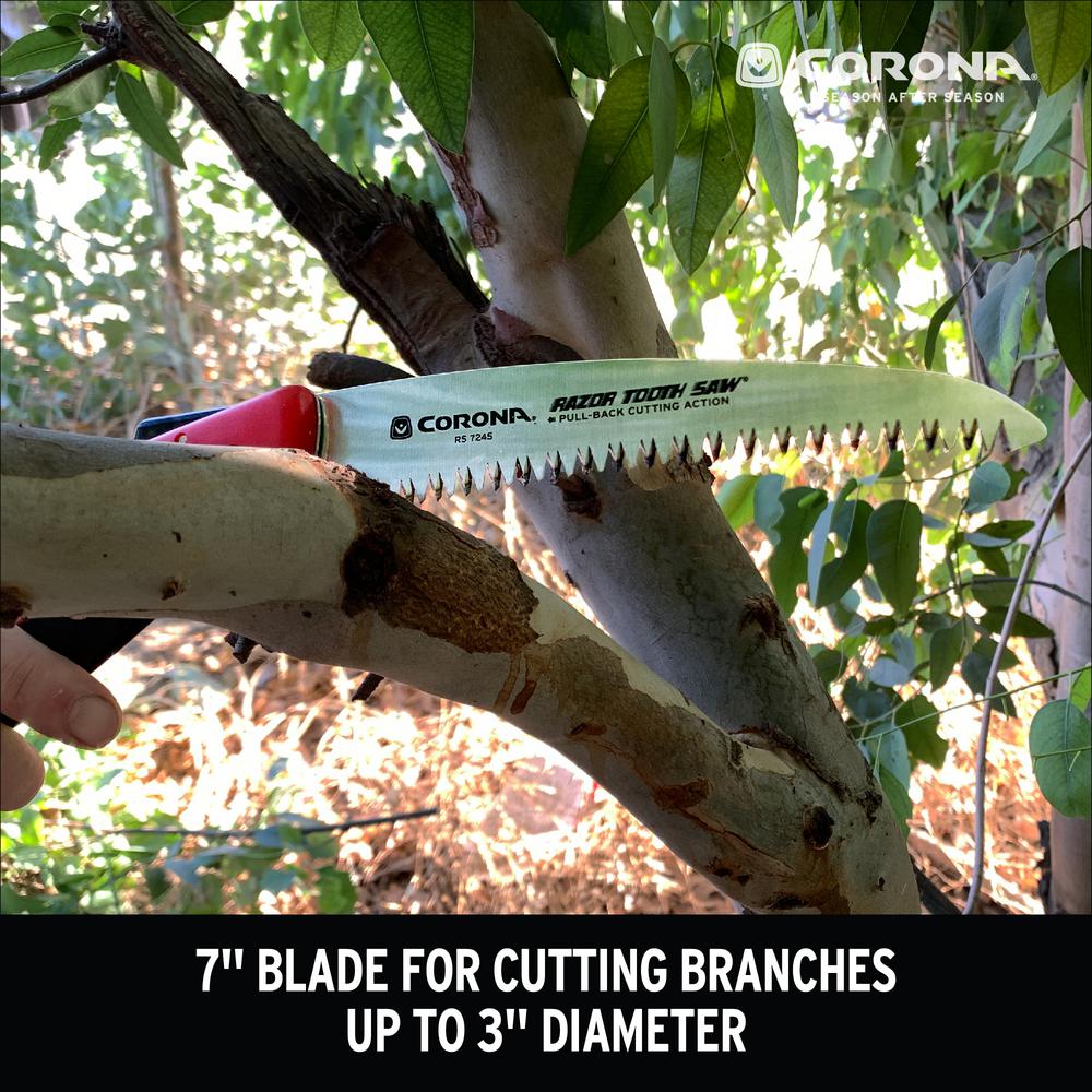Sierra plegable razortooth saw de 7 pulgadas Bellota