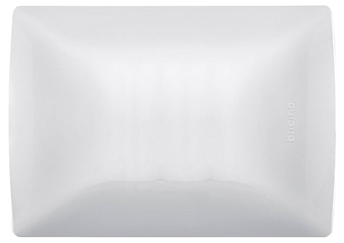 Placa ciega con chasis blanco merida quinziño mx Bticino