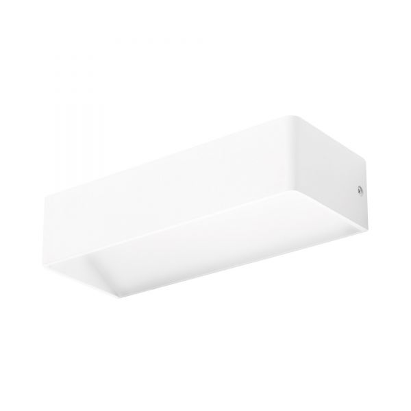Luminaria Estevez Keop blanco para empotrar a techo o muro