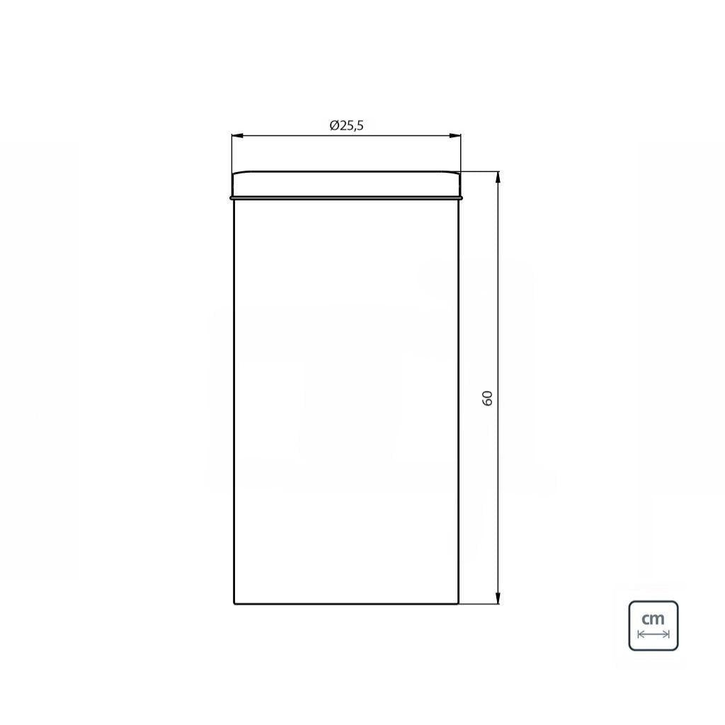 BOTE DE BASURA ACERO INOXIDABLE TRAMONTINA 30 Lt - GRUPODONPEDRO
