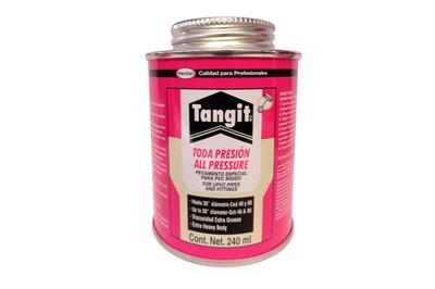 Pegamento tangit pvc rosa de 240 ml