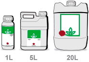 Nutriplant pk 30/20 fertilizante inorgánico líquido 1 lts