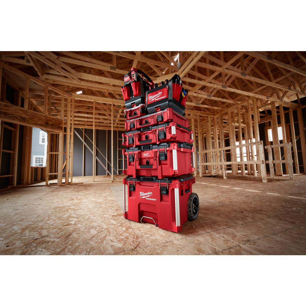 Organizador compacto packout - 5 compartimentos extraibles