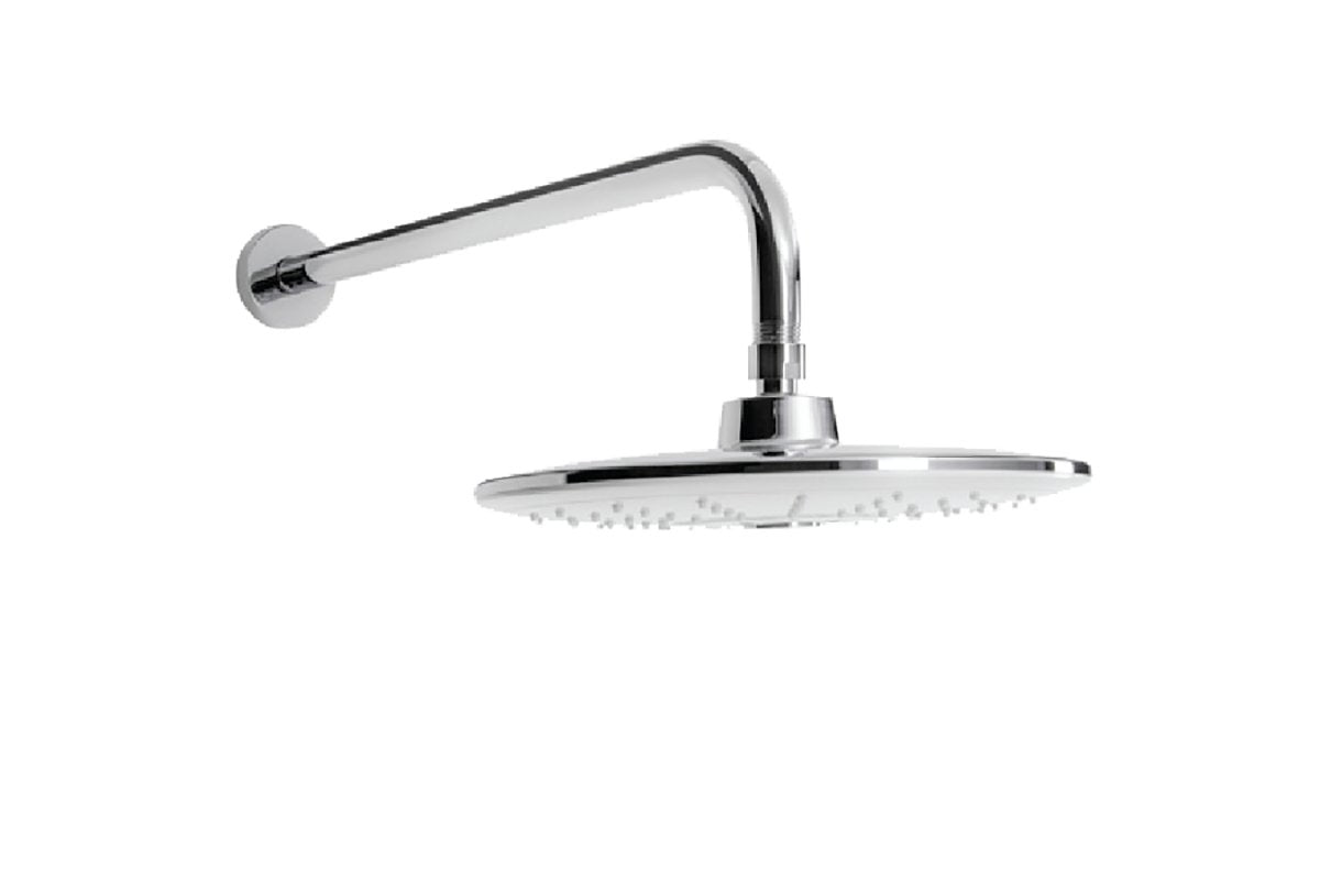 Regadera redonda multichorro de plato ancho h-3302-c-b