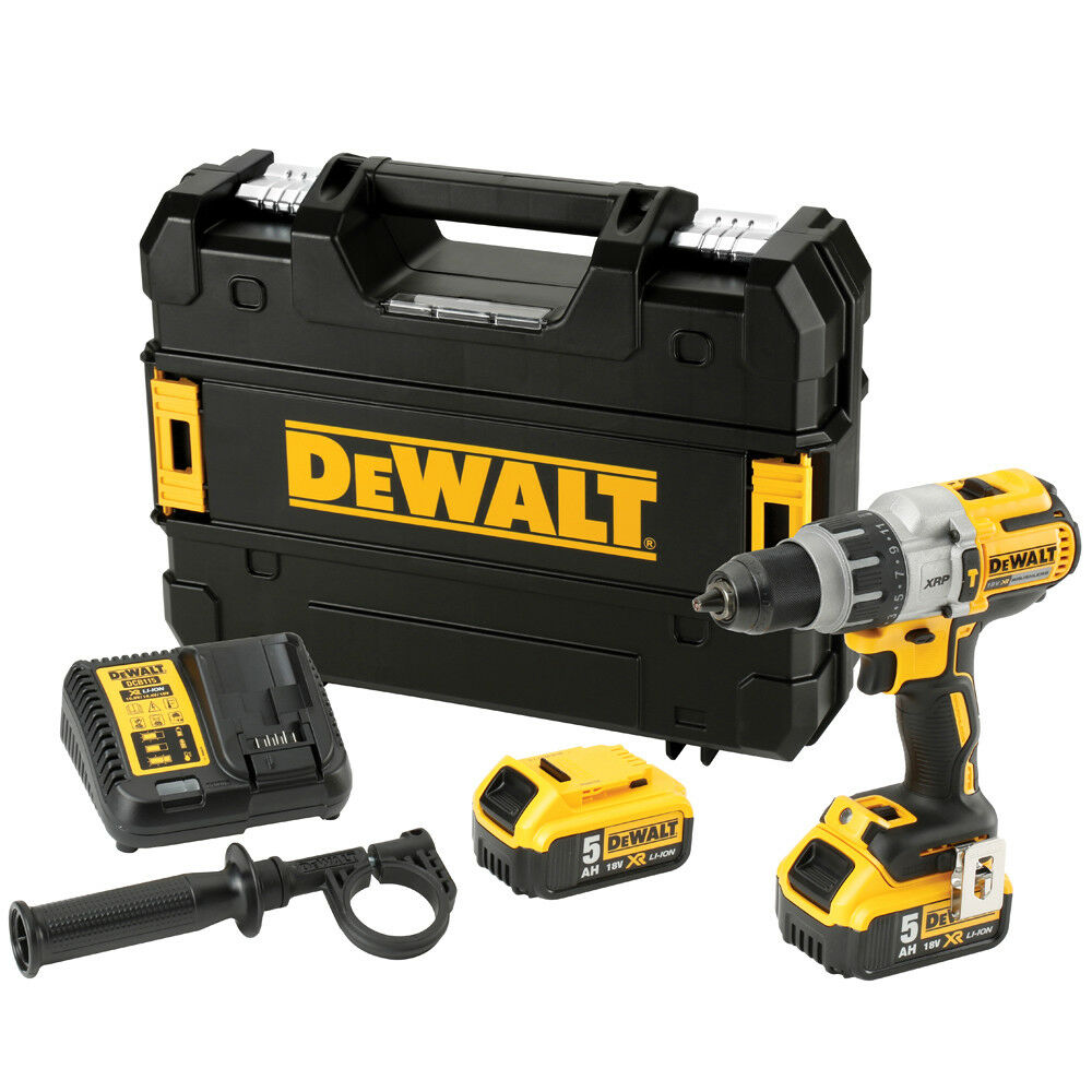 Taladro atornillado inalámbrico de 3 velocidades 1/2 pulg sin escobillas Dewalt