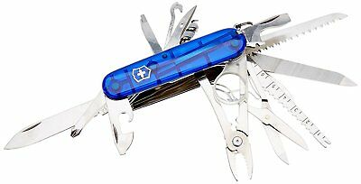 Navaja swiss champ 33 usos - azul transparente