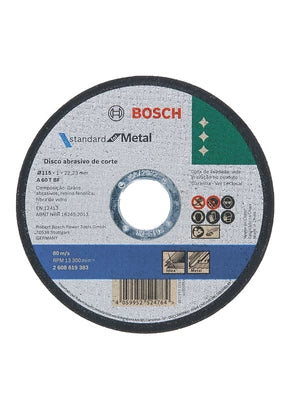 Disco de corte para metal para amoladoras angulares pequeñas 22.23 mm Bosch