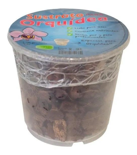 EcoSustrato Orquídea En Maceta - GRUPODONPEDRO