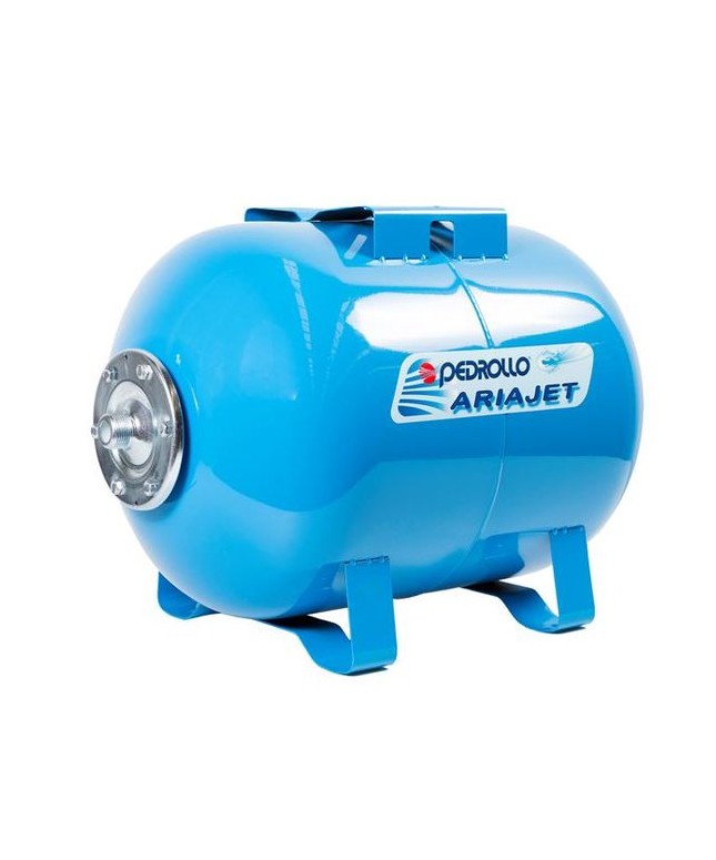 Tanque hidroneumatico horizontal de 100l pedrollo