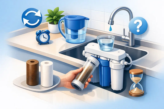 Cuándo cambiar el filtro de agua en casa