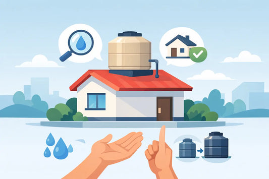 Cómo elegir un tinaco para casa pequeño