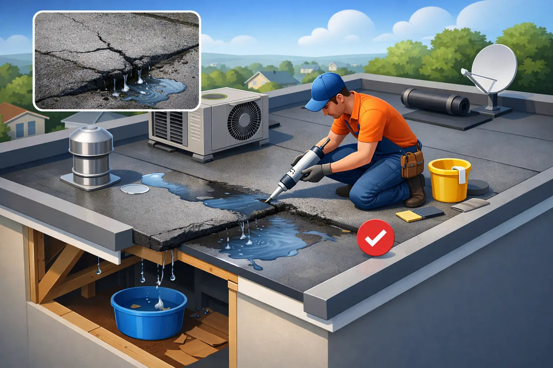 Cómo sellar fugas en techo sin reparar a ciegas