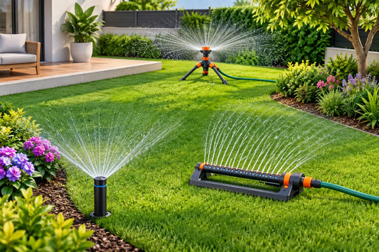Mejores aspersores para jardín según tu área
