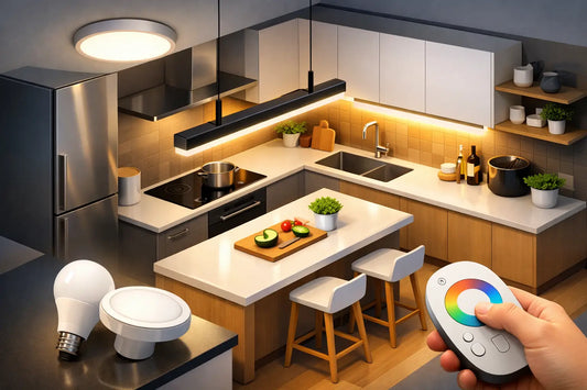 Lámparas LED para cocina: cómo elegir bien