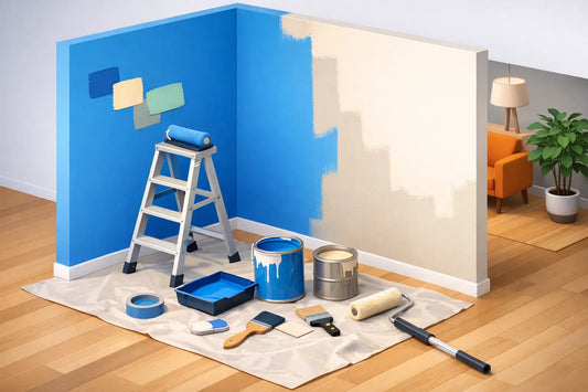 Guía para pintar interiores sin errores