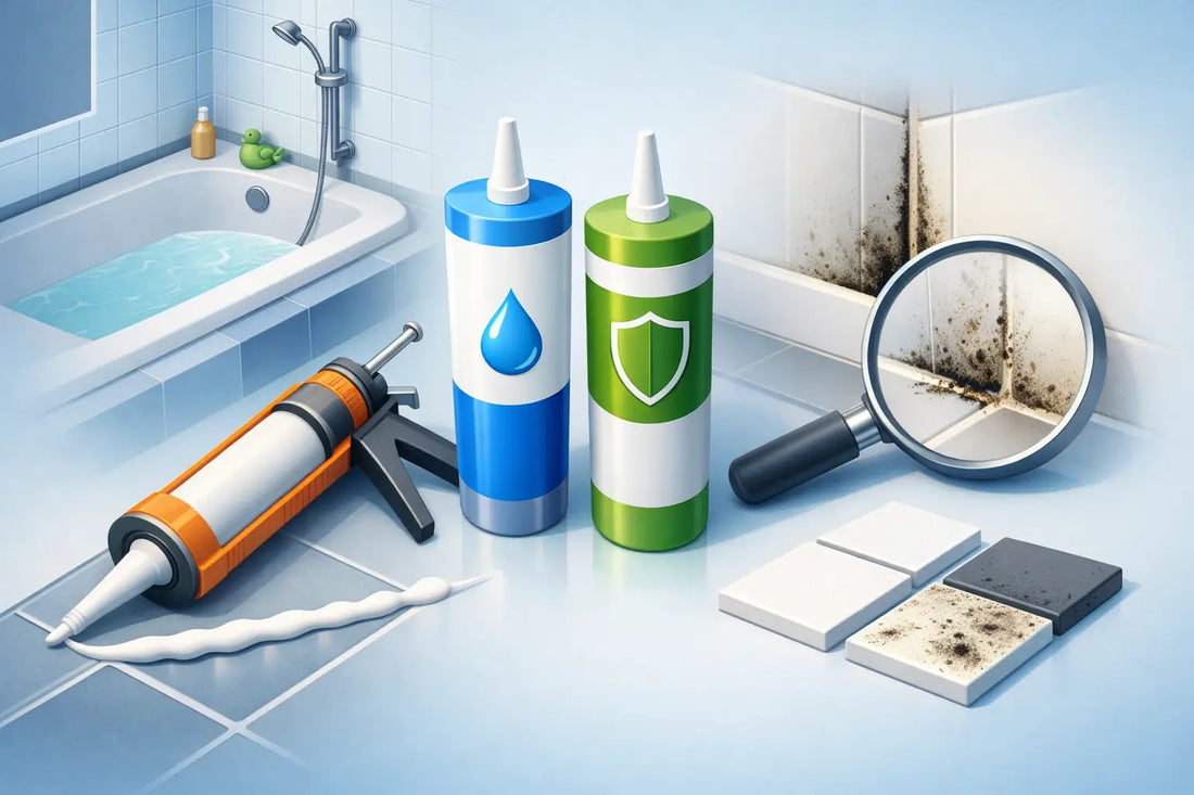 Silicón para baño antihongos: cómo elegirlo