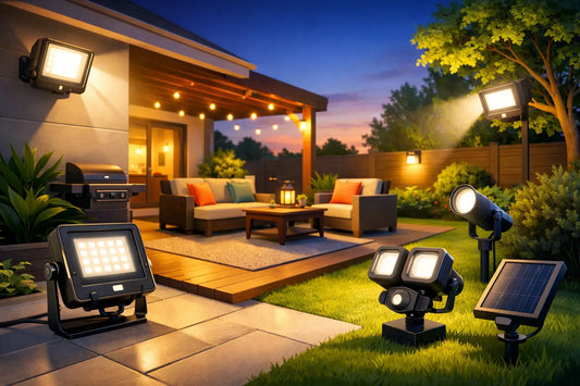 Mejores reflectores para patio: cómo elegir