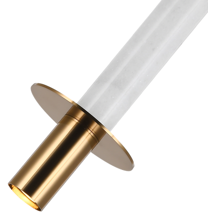 Lámpara colgante Marini Tecnohome mármol blanco