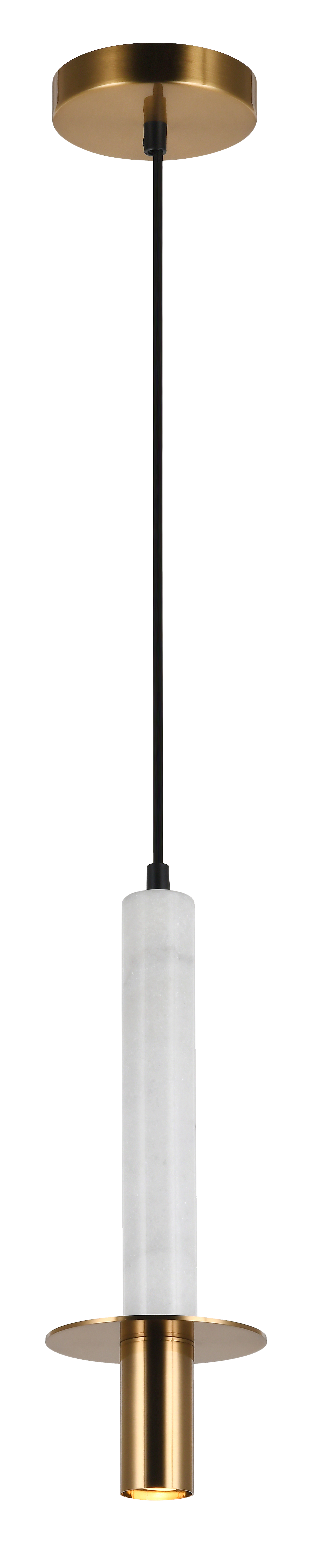 Lámpara colgante Marini Tecnohome mármol blanco