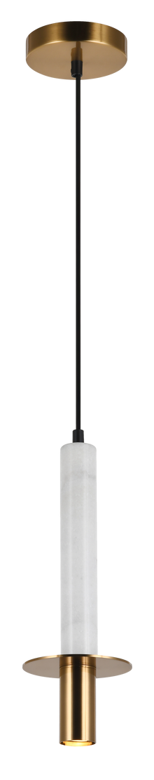 Lámpara colgante Marini Tecnohome mármol blanco