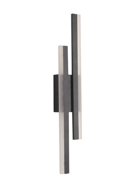 Luminaria de pared Alfonsi Tecnohome negro de 4000k