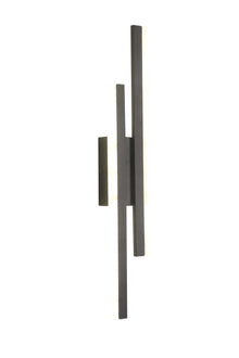 Luminaria de pared Alfonsi Tecnohome negro de 4000k
