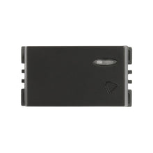 Pulsador de campana con visor 10a 127v grafito Simon 25 plus