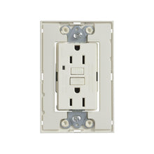 Interruptor de circuito por falla a tierra GFCI con chasis marfil Simon 25 Plus - GRUPODONPEDRO