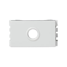 Tapa salida de cable blanco Simon 25 plus