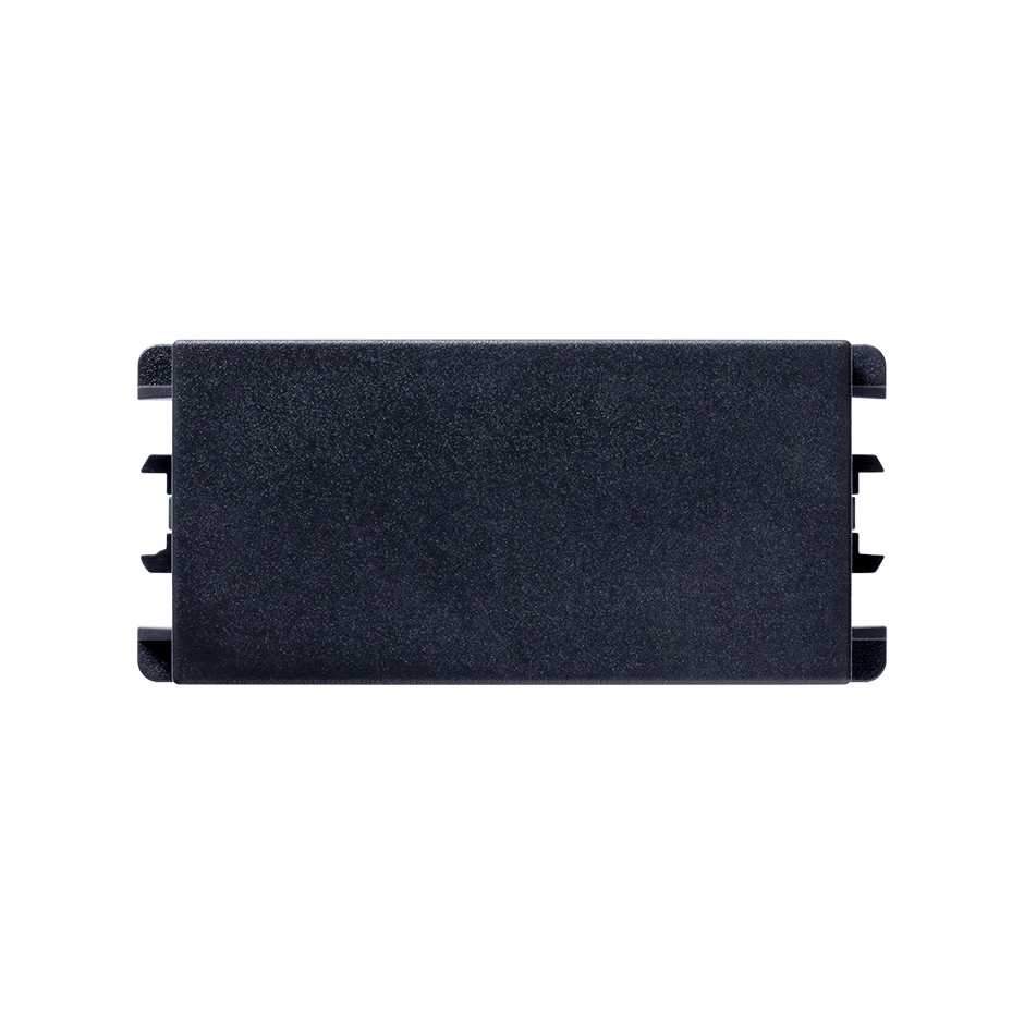 Tapa ciega de 1 módulo grafito Simon 26