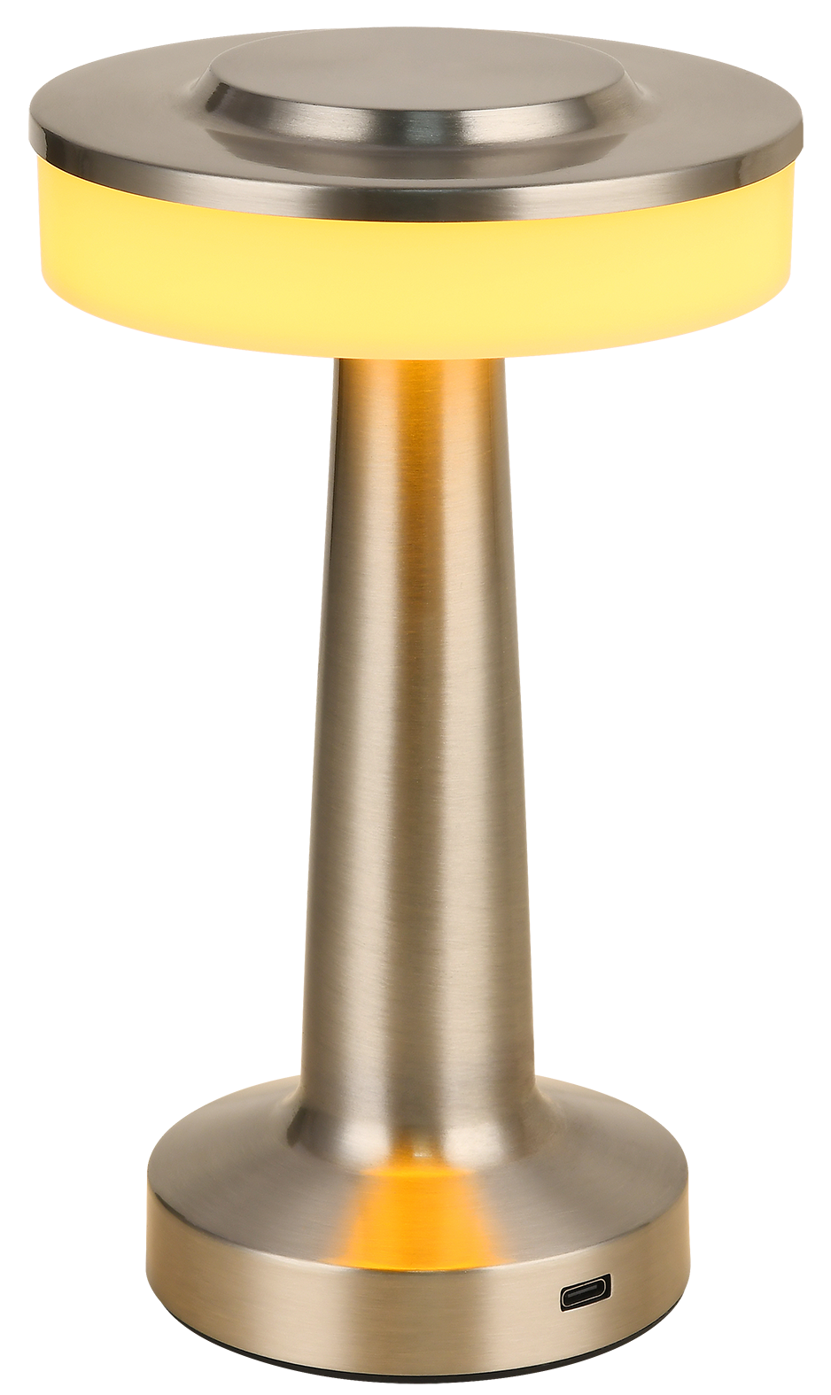 Lámpara de mesa 2G Basics Tecnohome dorado con luz led ajustable