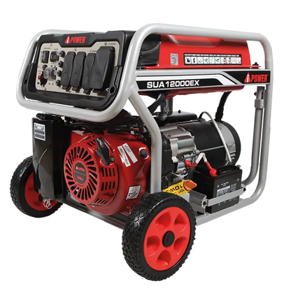 Generador portátil de gasolina AIPOWER SUA12000EX