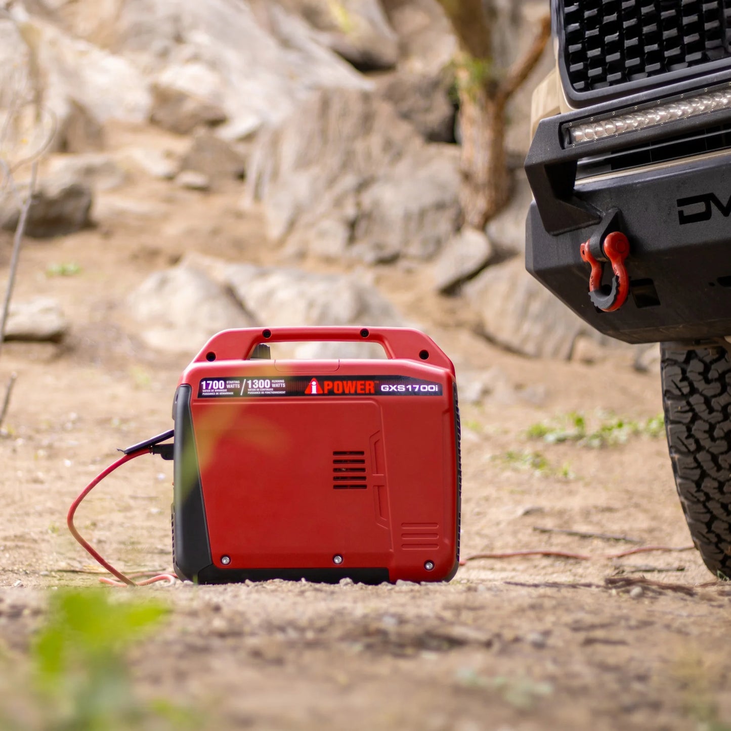 Generador inversor portátil AIPOWER GXS1700I de 1700 vatios con alerta de CO