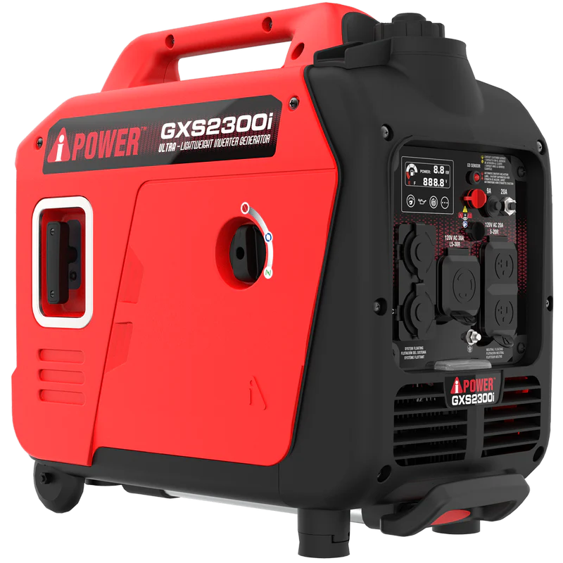 Generador inversor portátil AIPOWER GXS2300I de 2300W con alerta de CO