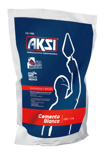 AKSI Cemento para construcción y acabados de 1.5 kg